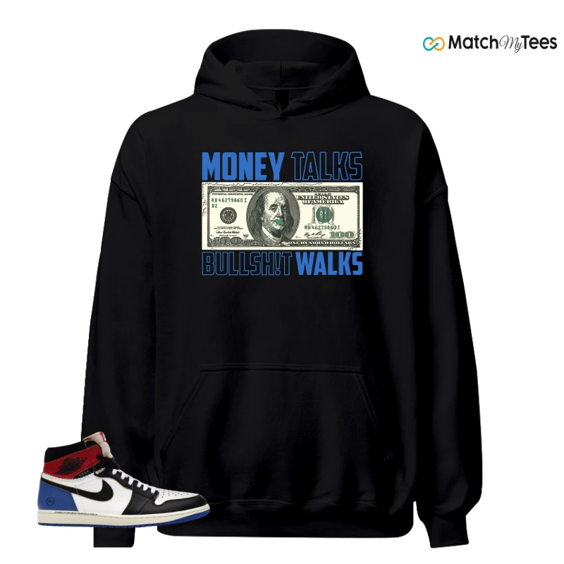 NIKE AIR JORDAN 1 RETRO HIGH OG SP FRAGMENT X UNION LA VARSITY RED SPORT ROYAL SNEAKER Matching Tees hoodie
