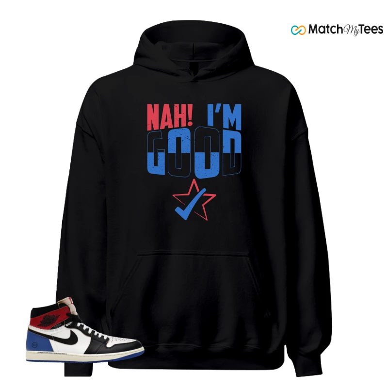 NIKE AIR JORDAN 1 RETRO HIGH OG SP FRAGMENT X UNION LA VARSITY RED SPORT ROYAL SNEAKER Matching Tees hoodie