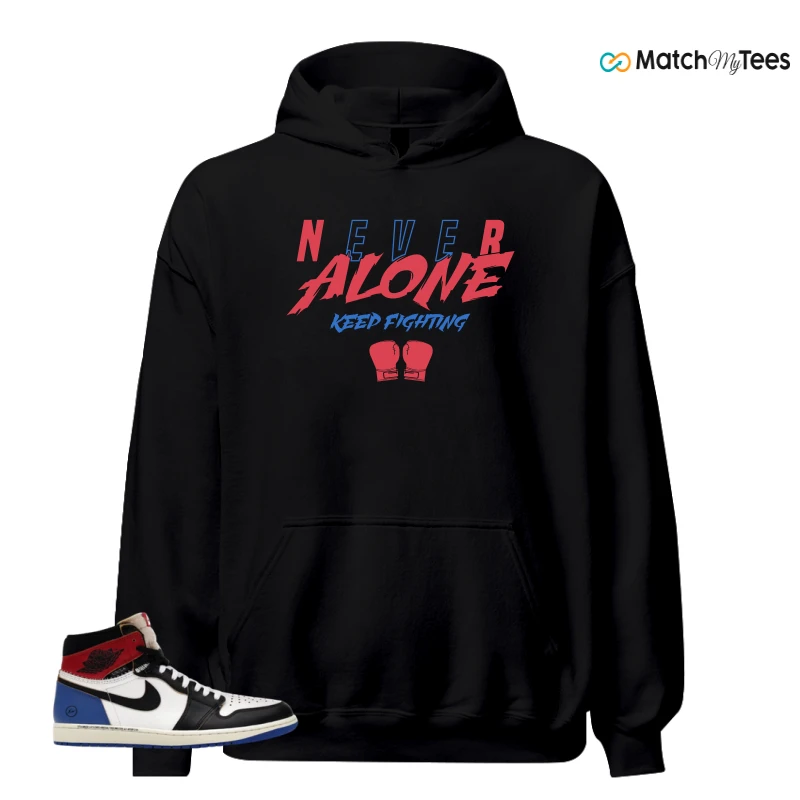 NIKE AIR JORDAN 1 RETRO HIGH OG SP FRAGMENT X UNION LA VARSITY RED SPORT ROYAL SNEAKER Matching Tees hoodie
