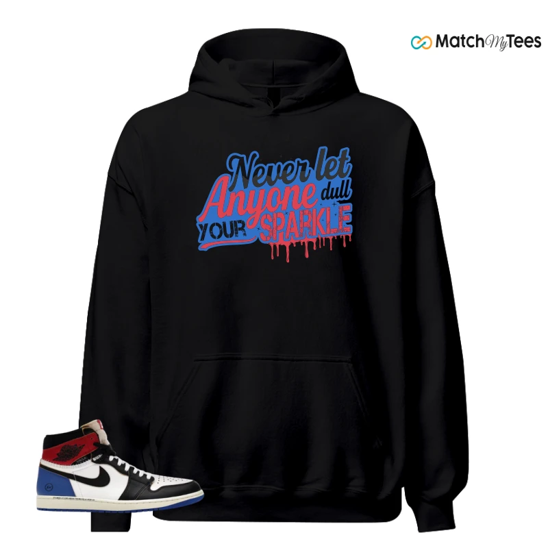NIKE AIR JORDAN 1 RETRO HIGH OG SP FRAGMENT X UNION LA VARSITY RED SPORT ROYAL SNEAKER Matching Tees hoodie