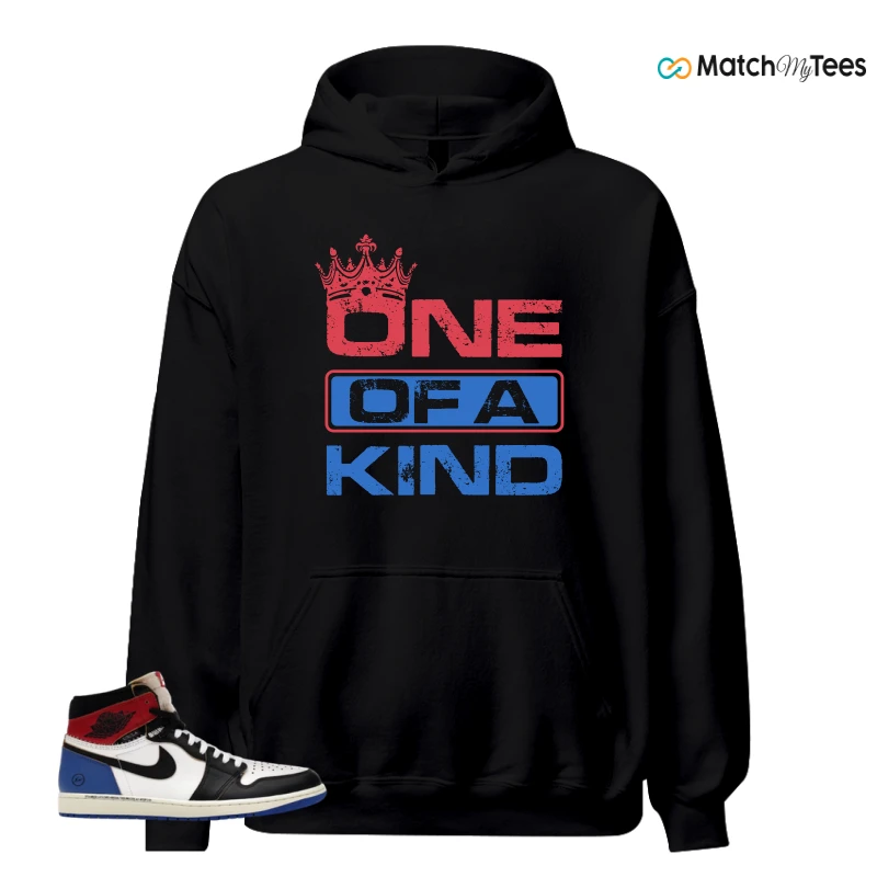 NIKE AIR JORDAN 1 RETRO HIGH OG SP FRAGMENT X UNION LA VARSITY RED SPORT ROYAL SNEAKER Matching Tees hoodie