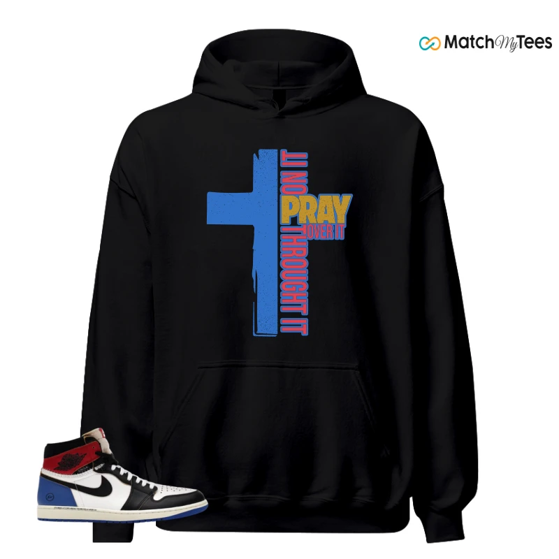 NIKE AIR JORDAN 1 RETRO HIGH OG SP FRAGMENT X UNION LA VARSITY RED SPORT ROYAL SNEAKER Matching Tees hoodie