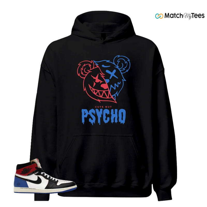 NIKE AIR JORDAN 1 RETRO HIGH OG SP FRAGMENT X UNION LA VARSITY RED SPORT ROYAL SNEAKER Matching Tees hoodie