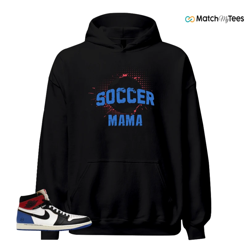 NIKE AIR JORDAN 1 RETRO HIGH OG SP FRAGMENT X UNION LA VARSITY RED SPORT ROYAL SNEAKER Matching Tees hoodie