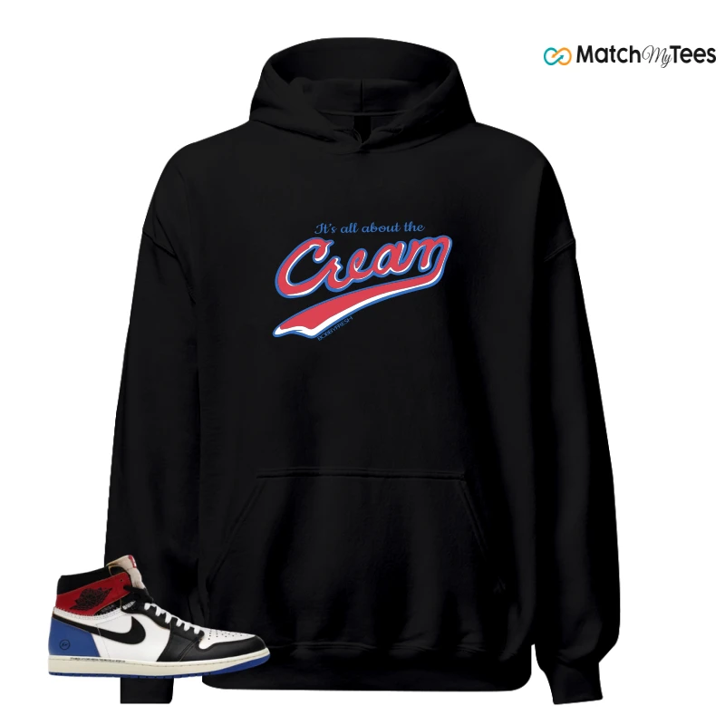 NIKE AIR JORDAN 1 RETRO HIGH OG SP FRAGMENT X UNION LA VARSITY RED SPORT ROYAL SNEAKER Matching Tees hoodie
