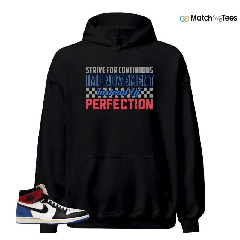 NIKE AIR JORDAN 1 RETRO HIGH OG SP FRAGMENT X UNION LA VARSITY RED SPORT ROYAL SNEAKER Matching Tees hoodie