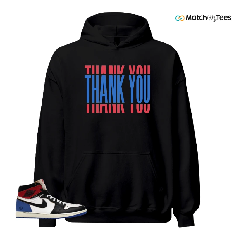 NIKE AIR JORDAN 1 RETRO HIGH OG SP FRAGMENT X UNION LA VARSITY RED SPORT ROYAL SNEAKER Matching Tees hoodie