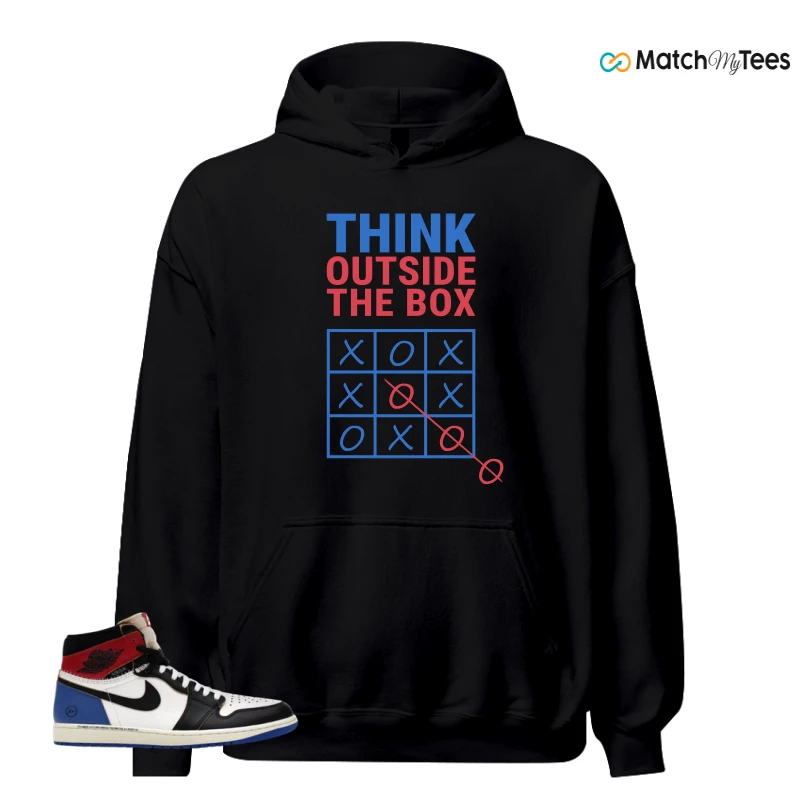 NIKE AIR JORDAN 1 RETRO HIGH OG SP FRAGMENT X UNION LA VARSITY RED SPORT ROYAL SNEAKER Matching Tees hoodie