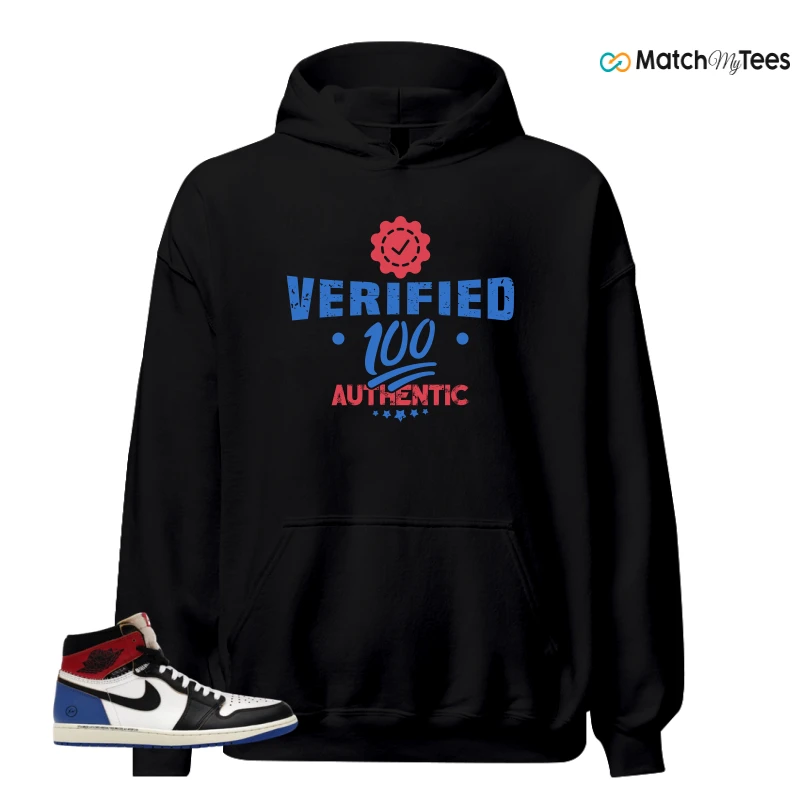 NIKE AIR JORDAN 1 RETRO HIGH OG SP FRAGMENT X UNION LA VARSITY RED SPORT ROYAL SNEAKER Matching Tees hoodie