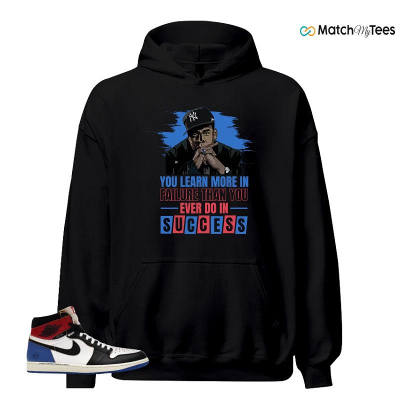 NIKE AIR JORDAN 1 RETRO HIGH OG SP FRAGMENT X UNION LA VARSITY RED SPORT ROYAL SNEAKER Matching Tees hoodie