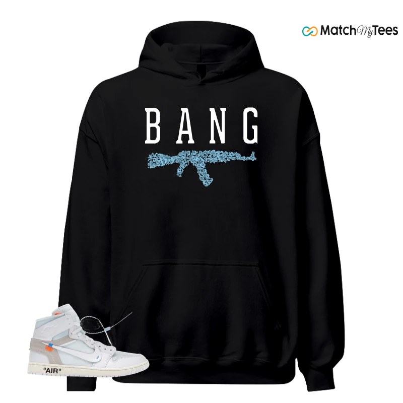 NIKE AIR JORDAN 1 RETRO HIGH VIRGIL ABLOH ARCHIVE ALASKA SNEAKER Matching Tees hoodie