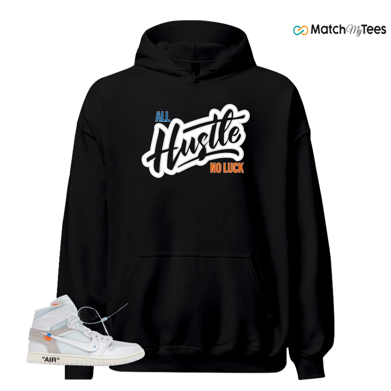 NIKE AIR JORDAN 1 RETRO HIGH VIRGIL ABLOH ARCHIVE ALASKA SNEAKER Matching Tees hoodie