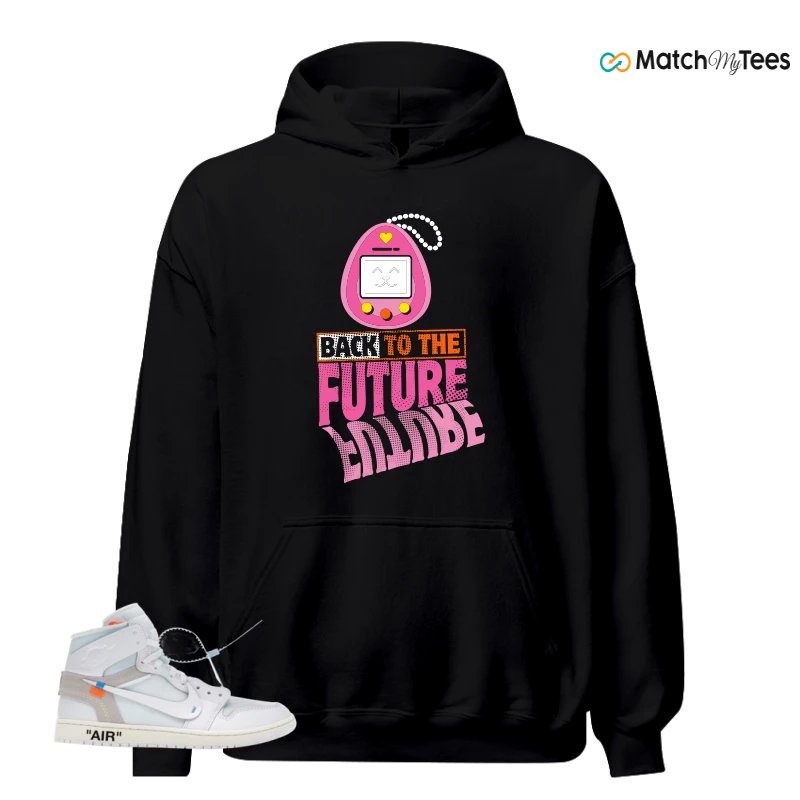 NIKE AIR JORDAN 1 RETRO HIGH VIRGIL ABLOH ARCHIVE ALASKA SNEAKER Matching Tees hoodie