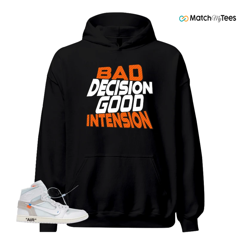 NIKE AIR JORDAN 1 RETRO HIGH VIRGIL ABLOH ARCHIVE ALASKA SNEAKER Matching Tees hoodie