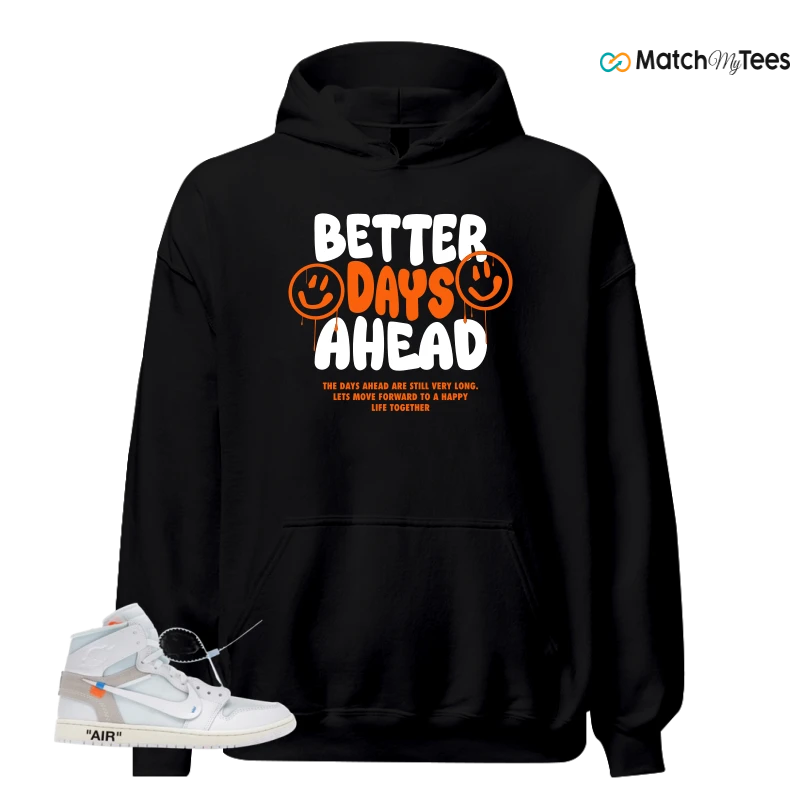 NIKE AIR JORDAN 1 RETRO HIGH VIRGIL ABLOH ARCHIVE ALASKA SNEAKER Matching Tees hoodie