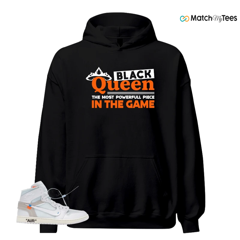 NIKE AIR JORDAN 1 RETRO HIGH VIRGIL ABLOH ARCHIVE ALASKA SNEAKER Matching Tees hoodie
