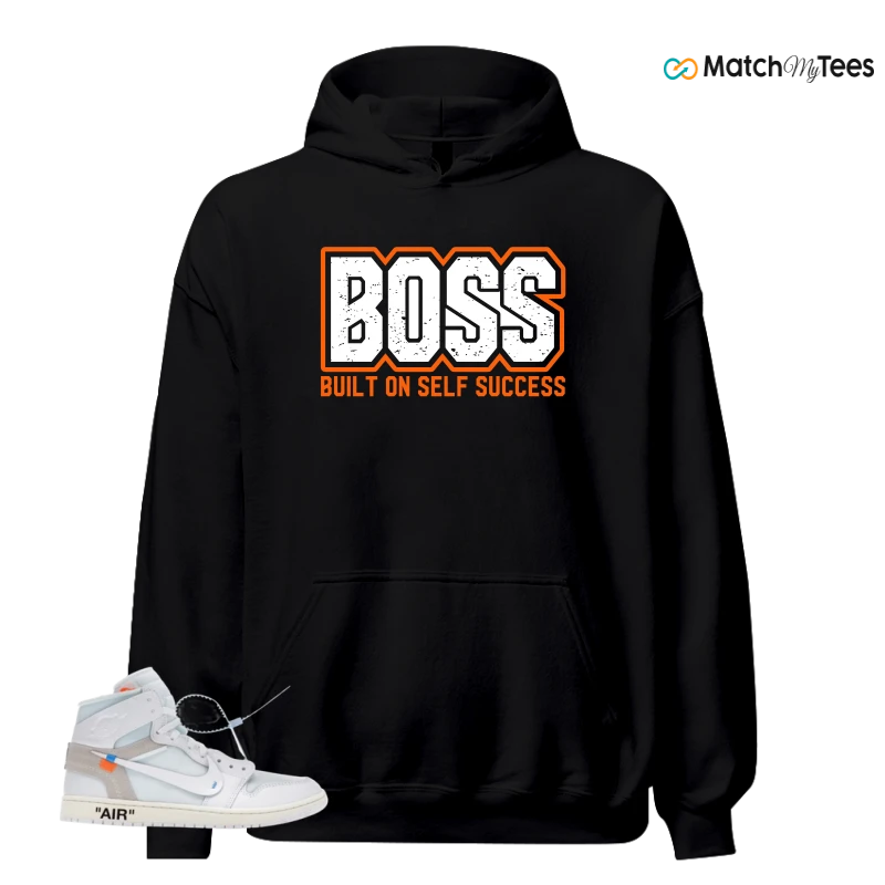 NIKE AIR JORDAN 1 RETRO HIGH VIRGIL ABLOH ARCHIVE ALASKA SNEAKER Matching Tees hoodie