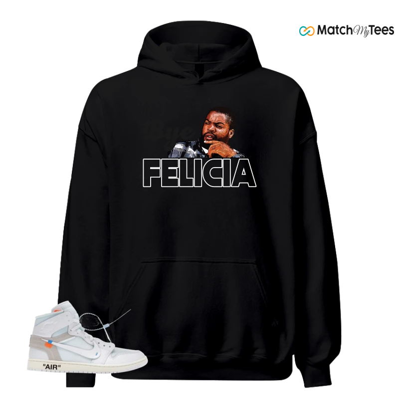 NIKE AIR JORDAN 1 RETRO HIGH VIRGIL ABLOH ARCHIVE ALASKA SNEAKER Matching Tees hoodie
