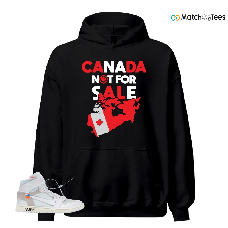 NIKE AIR JORDAN 1 RETRO HIGH VIRGIL ABLOH ARCHIVE ALASKA SNEAKER Matching Tees hoodie