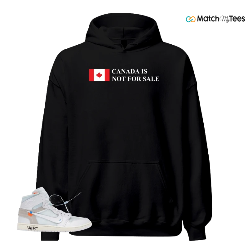 NIKE AIR JORDAN 1 RETRO HIGH VIRGIL ABLOH ARCHIVE ALASKA SNEAKER Matching Tees hoodie