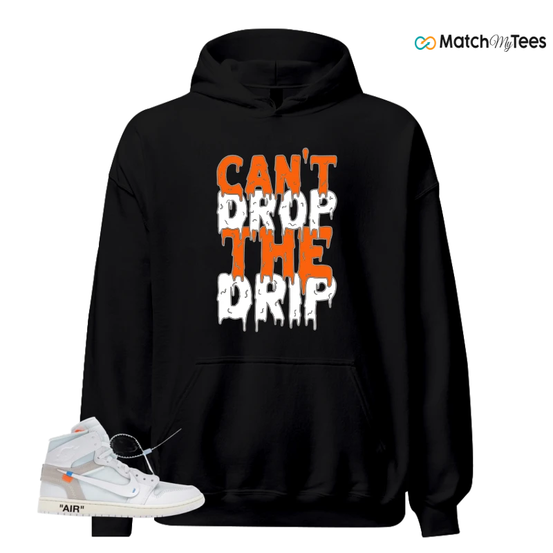 NIKE AIR JORDAN 1 RETRO HIGH VIRGIL ABLOH ARCHIVE ALASKA SNEAKER Matching Tees hoodie