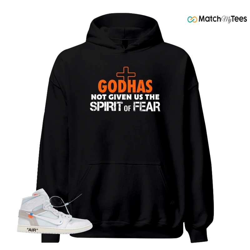 NIKE AIR JORDAN 1 RETRO HIGH VIRGIL ABLOH ARCHIVE ALASKA SNEAKER Matching Tees hoodie