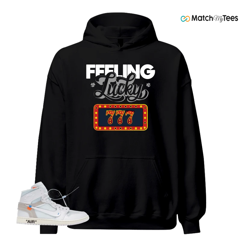 NIKE AIR JORDAN 1 RETRO HIGH VIRGIL ABLOH ARCHIVE ALASKA SNEAKER Matching Tees hoodie