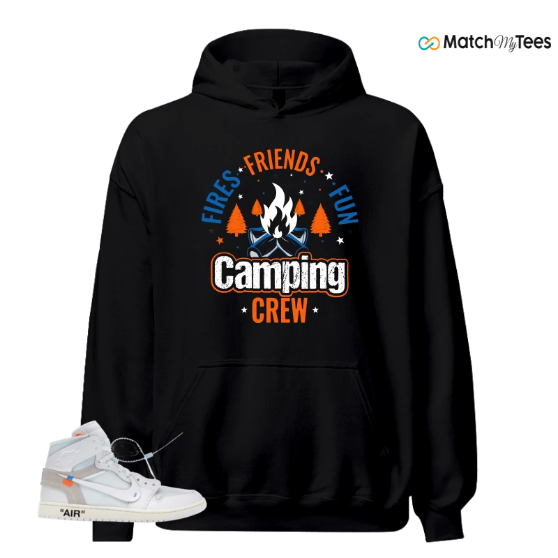 NIKE AIR JORDAN 1 RETRO HIGH VIRGIL ABLOH ARCHIVE ALASKA SNEAKER Matching Tees hoodie