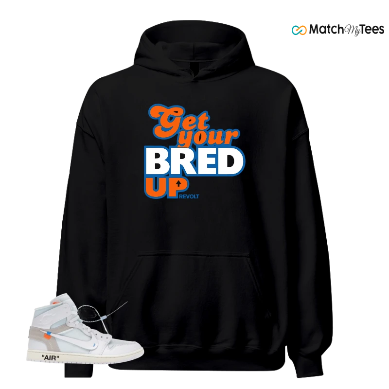 NIKE AIR JORDAN 1 RETRO HIGH VIRGIL ABLOH ARCHIVE ALASKA SNEAKER Matching Tees hoodie