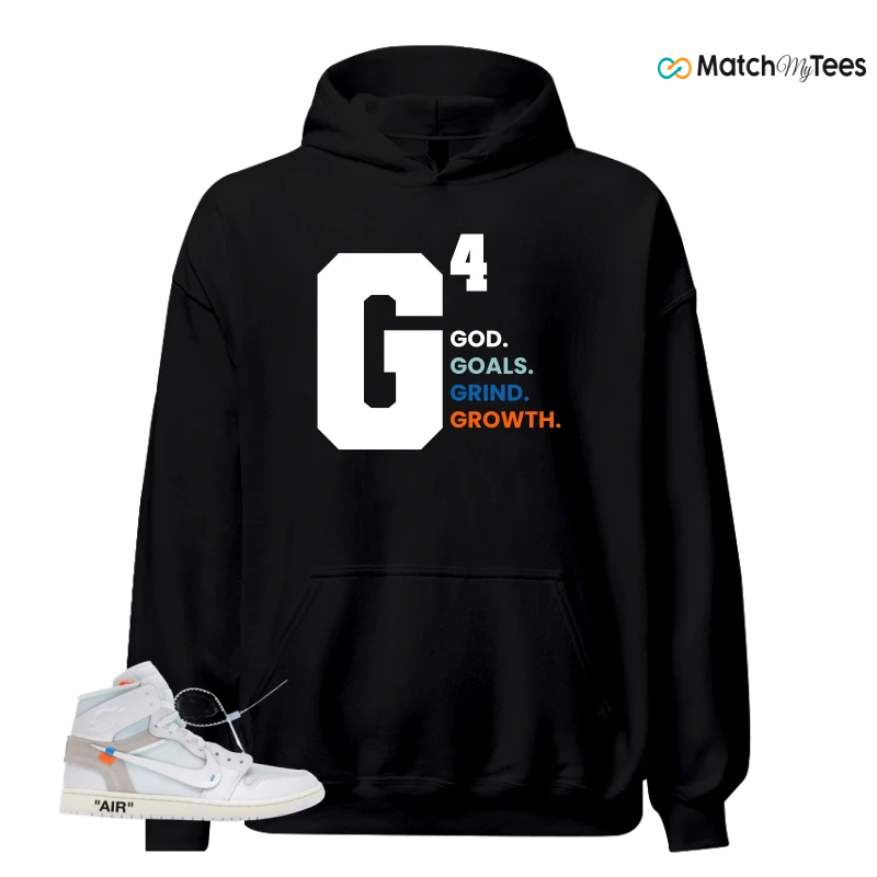 NIKE AIR JORDAN 1 RETRO HIGH VIRGIL ABLOH ARCHIVE ALASKA SNEAKER Matching Tees hoodie