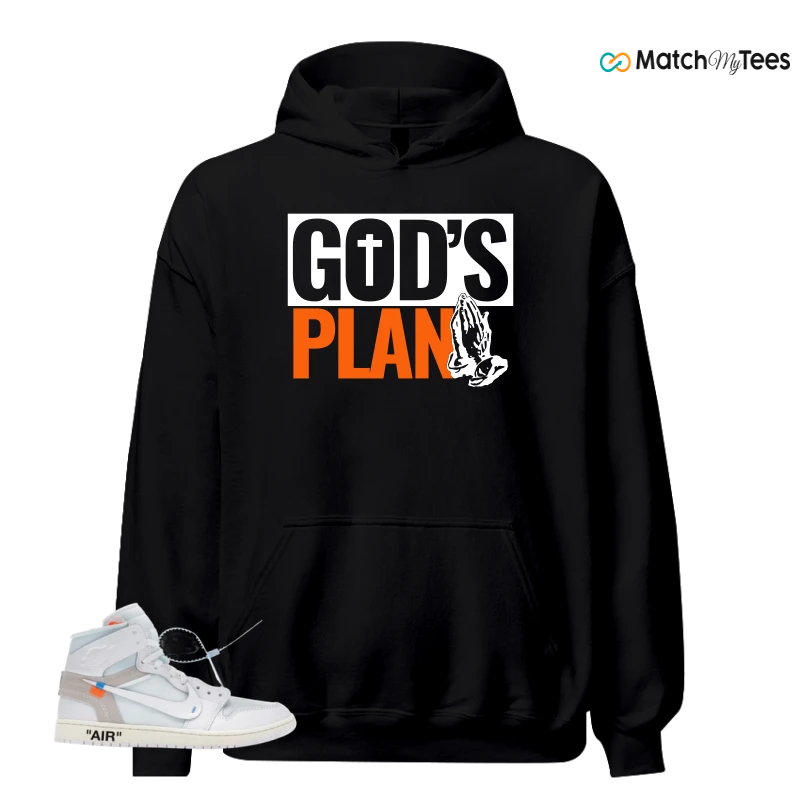 NIKE AIR JORDAN 1 RETRO HIGH VIRGIL ABLOH ARCHIVE ALASKA SNEAKER Matching Tees hoodie