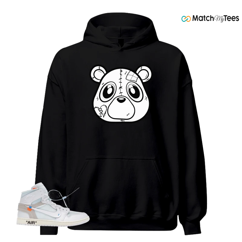 NIKE AIR JORDAN 1 RETRO HIGH VIRGIL ABLOH ARCHIVE ALASKA SNEAKER Matching Tees hoodie