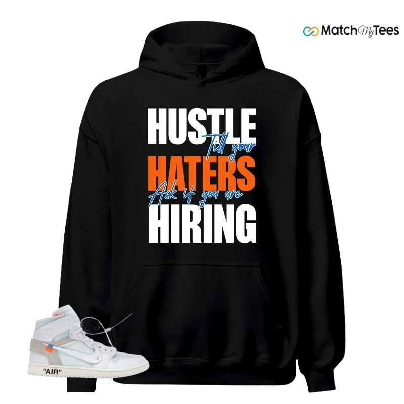 NIKE AIR JORDAN 1 RETRO HIGH VIRGIL ABLOH ARCHIVE ALASKA SNEAKER Matching Tees hoodie