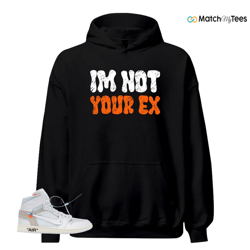NIKE AIR JORDAN 1 RETRO HIGH VIRGIL ABLOH ARCHIVE ALASKA SNEAKER Matching Tees hoodie