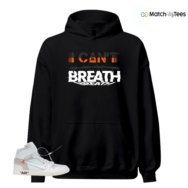 NIKE AIR JORDAN 1 RETRO HIGH VIRGIL ABLOH ARCHIVE ALASKA SNEAKER Matching Tees hoodie