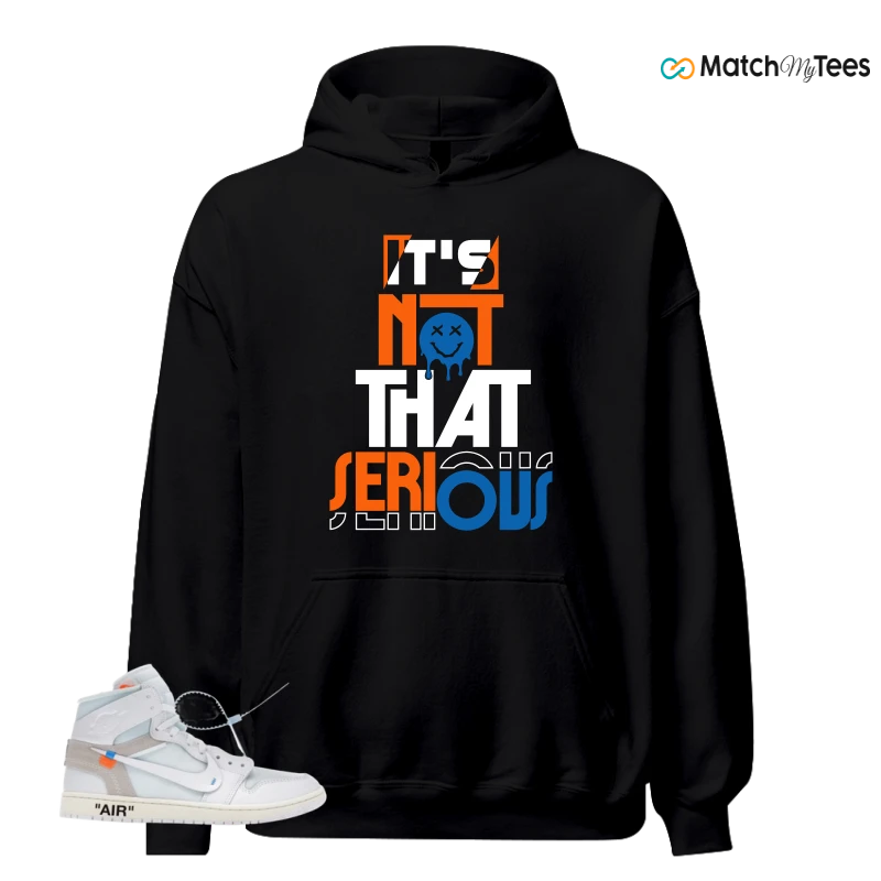 NIKE AIR JORDAN 1 RETRO HIGH VIRGIL ABLOH ARCHIVE ALASKA SNEAKER Matching Tees hoodie