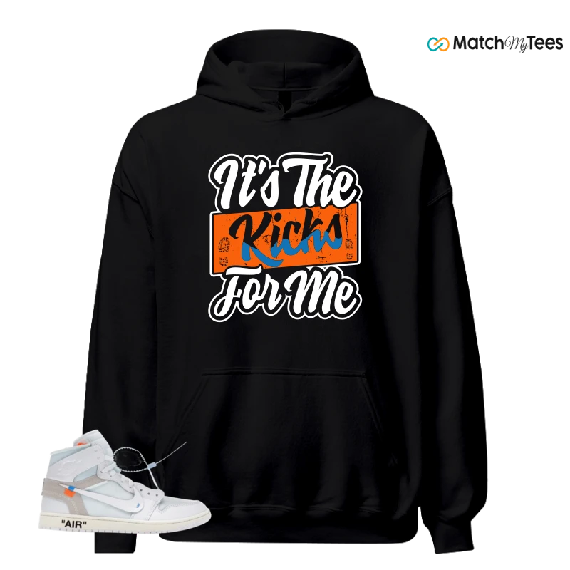 NIKE AIR JORDAN 1 RETRO HIGH VIRGIL ABLOH ARCHIVE ALASKA SNEAKER Matching Tees hoodie