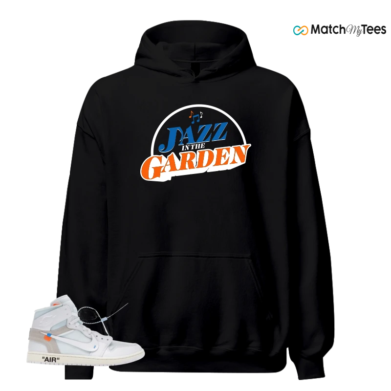 NIKE AIR JORDAN 1 RETRO HIGH VIRGIL ABLOH ARCHIVE ALASKA SNEAKER Matching Tees hoodie