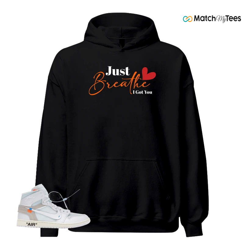 NIKE AIR JORDAN 1 RETRO HIGH VIRGIL ABLOH ARCHIVE ALASKA SNEAKER Matching Tees hoodie
