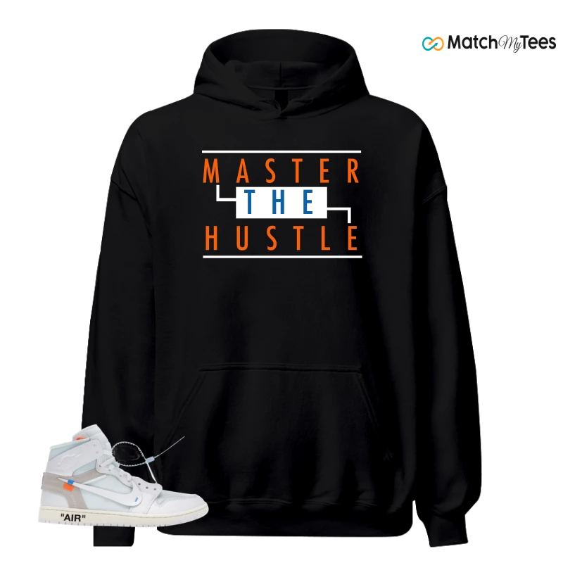 NIKE AIR JORDAN 1 RETRO HIGH VIRGIL ABLOH ARCHIVE ALASKA SNEAKER Matching Tees hoodie