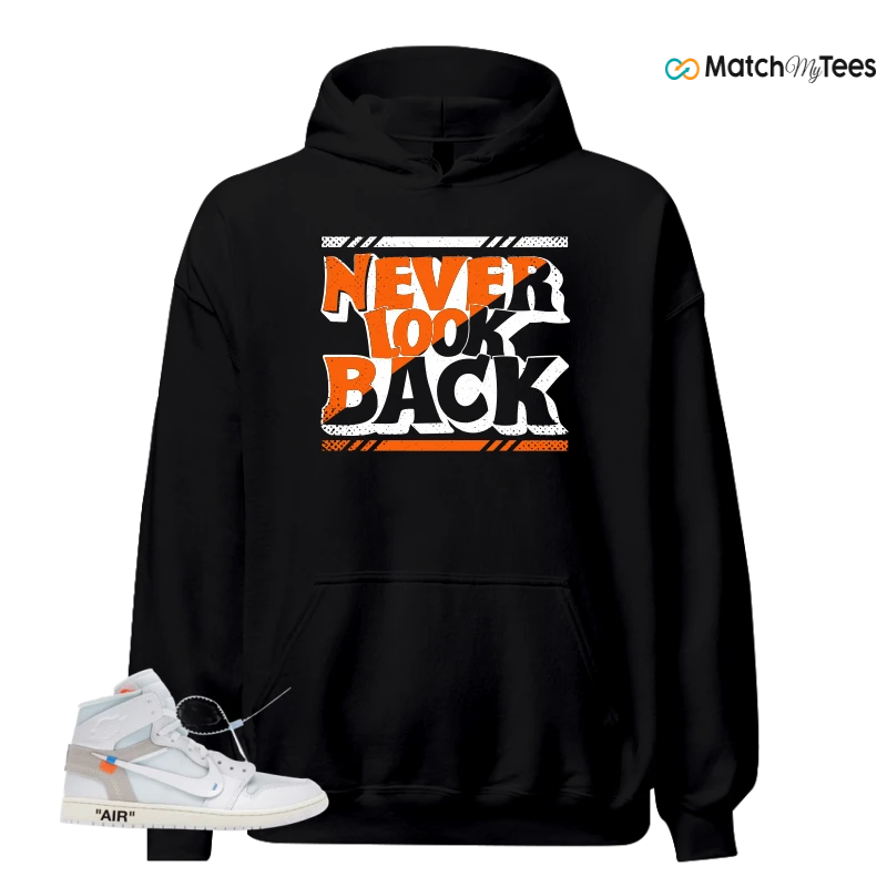 NIKE AIR JORDAN 1 RETRO HIGH VIRGIL ABLOH ARCHIVE ALASKA SNEAKER Matching Tees hoodie