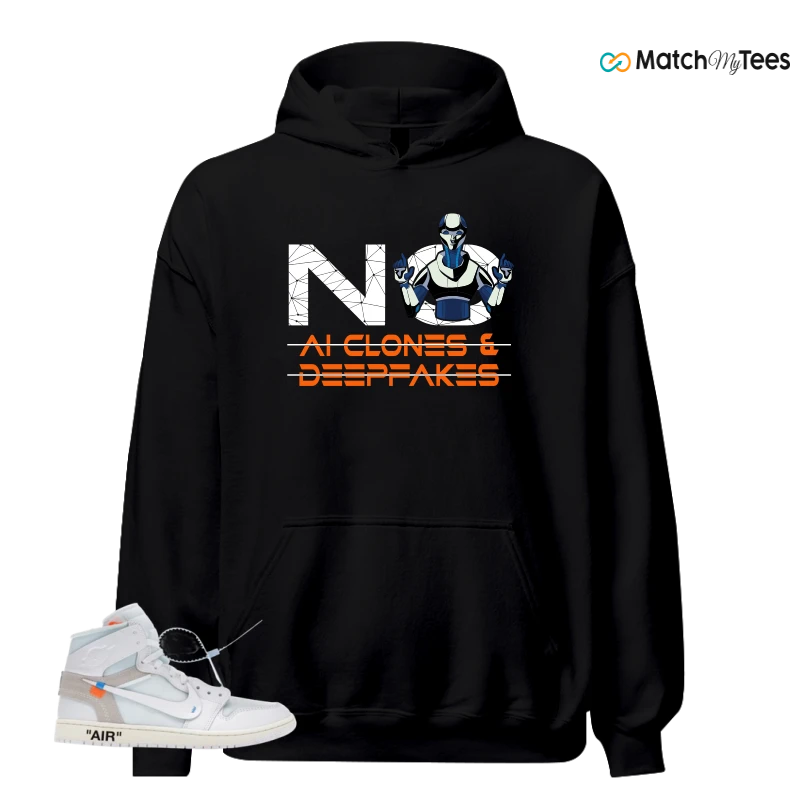 NIKE AIR JORDAN 1 RETRO HIGH VIRGIL ABLOH ARCHIVE ALASKA SNEAKER Matching Tees hoodie