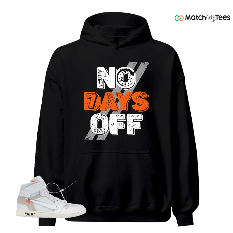 NIKE AIR JORDAN 1 RETRO HIGH VIRGIL ABLOH ARCHIVE ALASKA SNEAKER Matching Tees hoodie