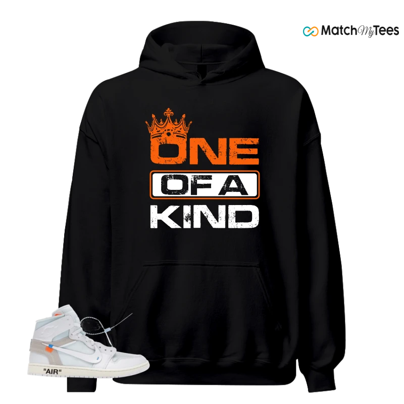 NIKE AIR JORDAN 1 RETRO HIGH VIRGIL ABLOH ARCHIVE ALASKA SNEAKER Matching Tees hoodie