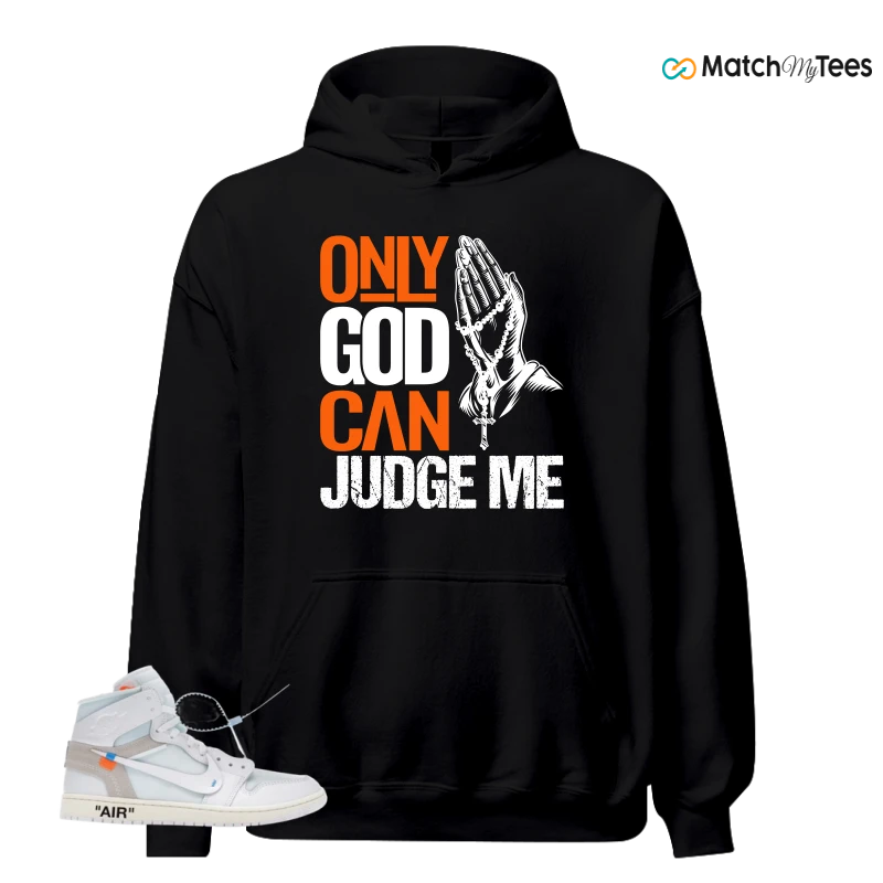 NIKE AIR JORDAN 1 RETRO HIGH VIRGIL ABLOH ARCHIVE ALASKA SNEAKER Matching Tees hoodie