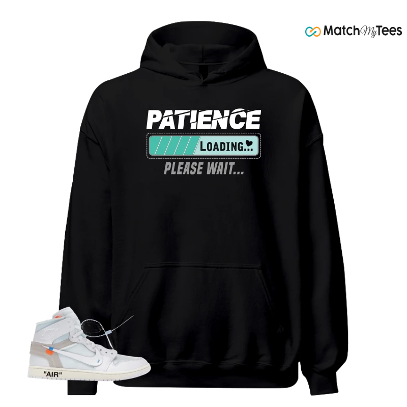 NIKE AIR JORDAN 1 RETRO HIGH VIRGIL ABLOH ARCHIVE ALASKA SNEAKER Matching Tees hoodie