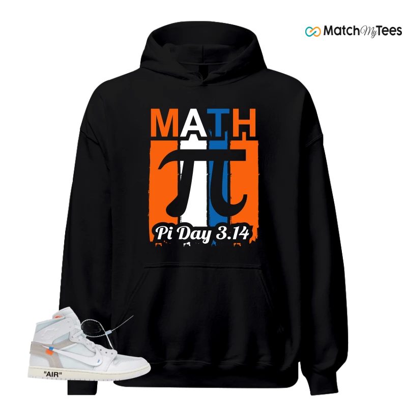 NIKE AIR JORDAN 1 RETRO HIGH VIRGIL ABLOH ARCHIVE ALASKA SNEAKER Matching Tees hoodie
