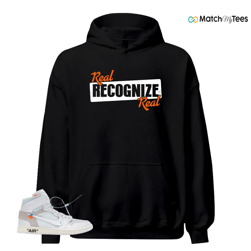 NIKE AIR JORDAN 1 RETRO HIGH VIRGIL ABLOH ARCHIVE ALASKA SNEAKER Matching Tees hoodie