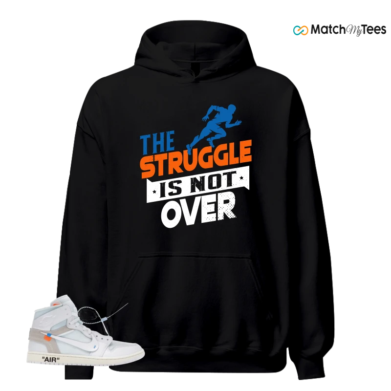 NIKE AIR JORDAN 1 RETRO HIGH VIRGIL ABLOH ARCHIVE ALASKA SNEAKER Matching Tees hoodie