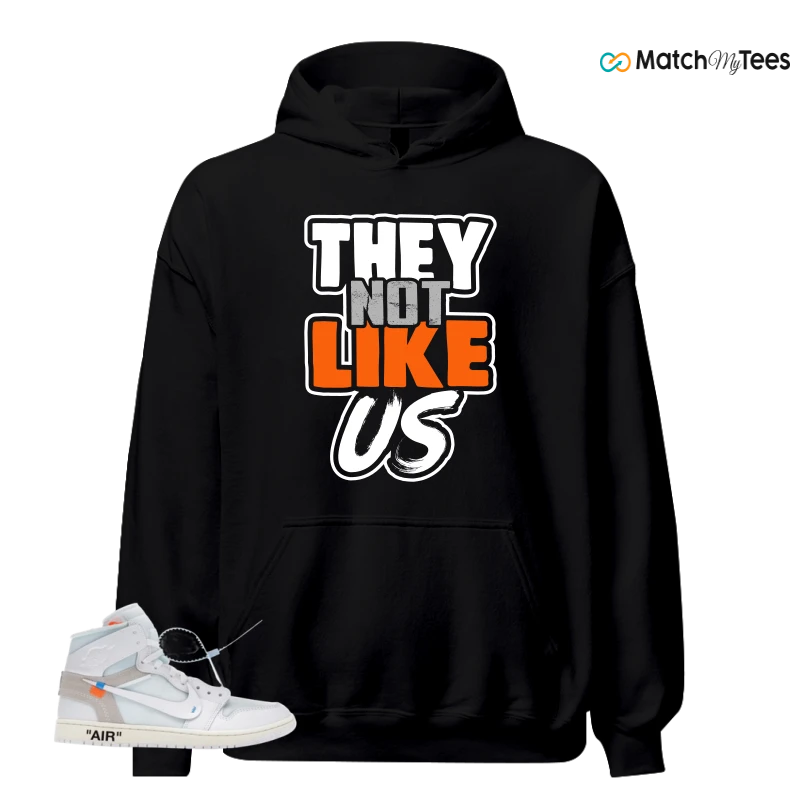 NIKE AIR JORDAN 1 RETRO HIGH VIRGIL ABLOH ARCHIVE ALASKA SNEAKER Matching Tees hoodie